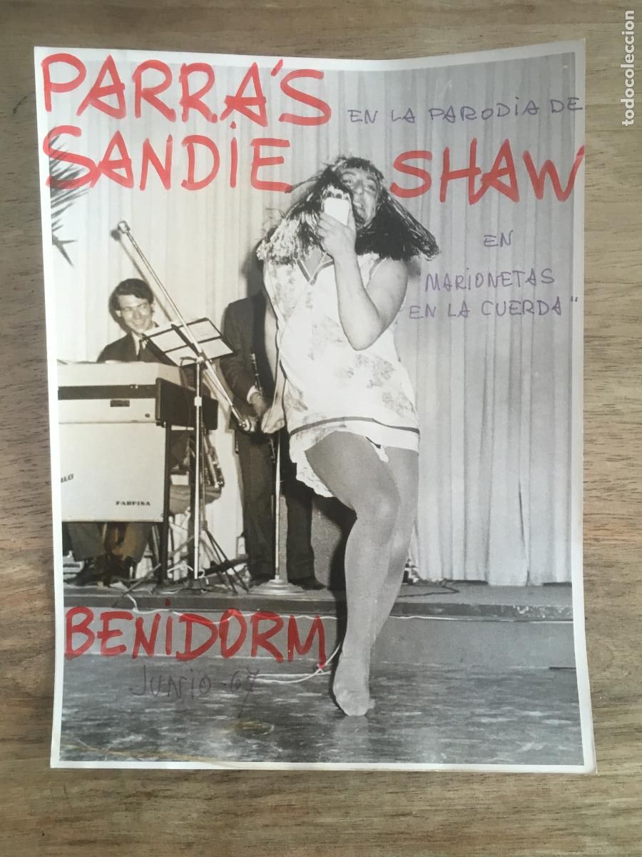 Cine: parra's actor transformista comico revista variedades foto original a&ntilde;os 60 foto cortes benidorm