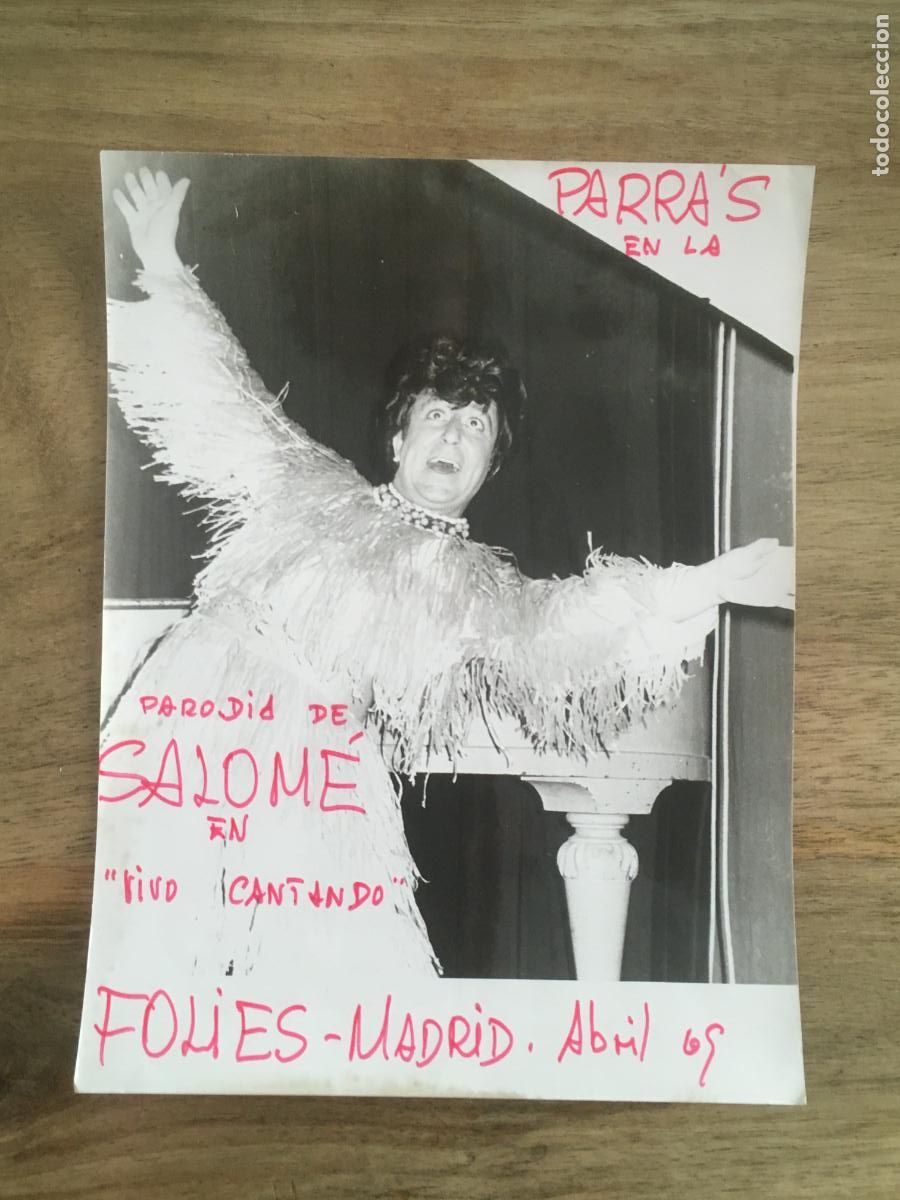 Cine: parra's actor transformista comico revista variedades foto original a&ntilde;os 60