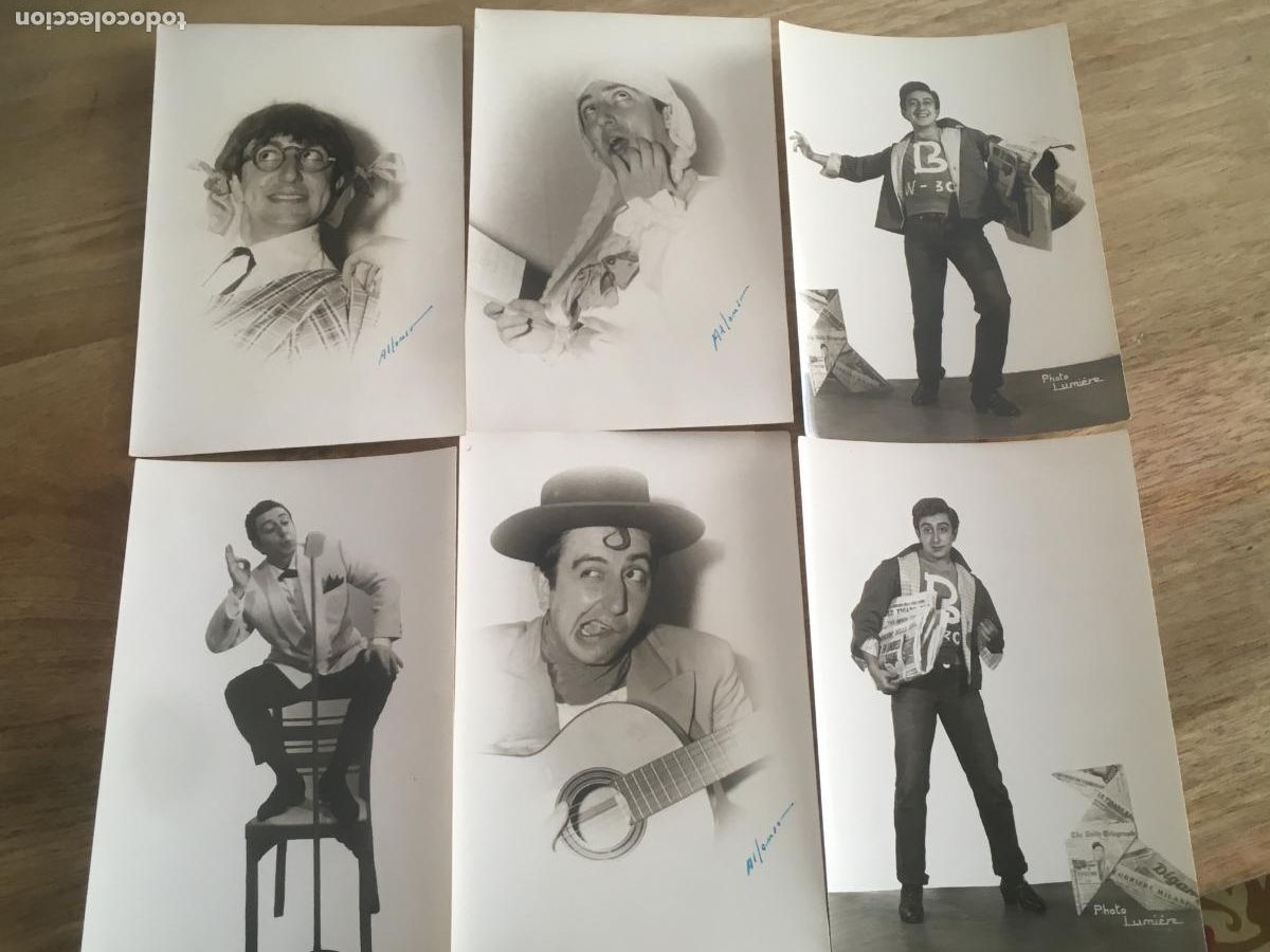 Cine: jesus de utrera actor transformista comico revista variedades 6 fotos originales a&ntilde;os 60-70