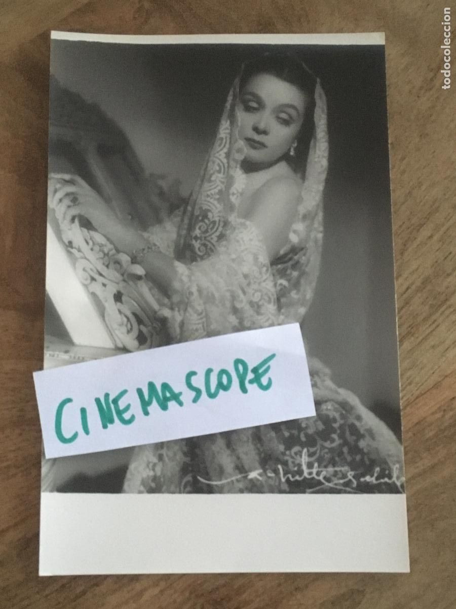 Cine: blanca negri cantante bailarina flamenco danza revista variedades foto original santiago de chile