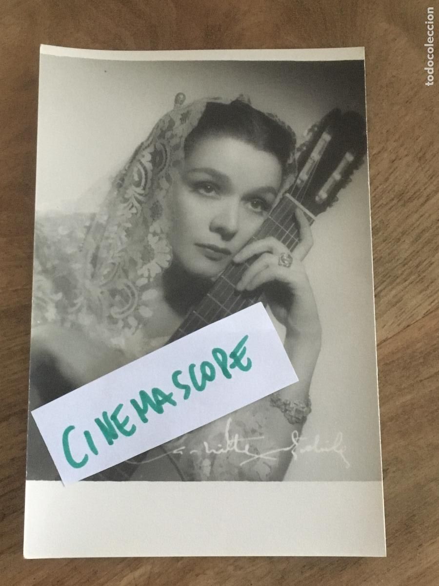 Cine: blanca negri cantante bailarina flamenco danza revista variedades foto original santiago de chile