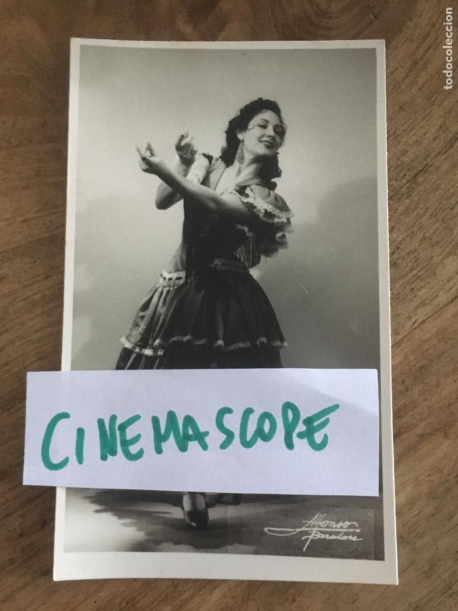Cine: ana anita guirau guirao cantante bailarina flamenco danza revista variedades foto original alfonso