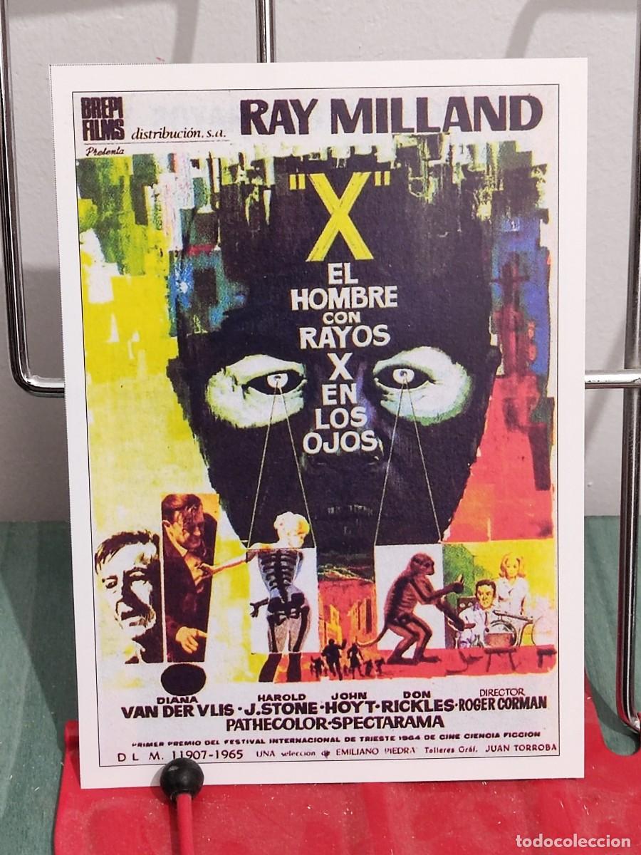 Cinema: El hombre con rayos X en los ojos . Ficha revista Accion cine