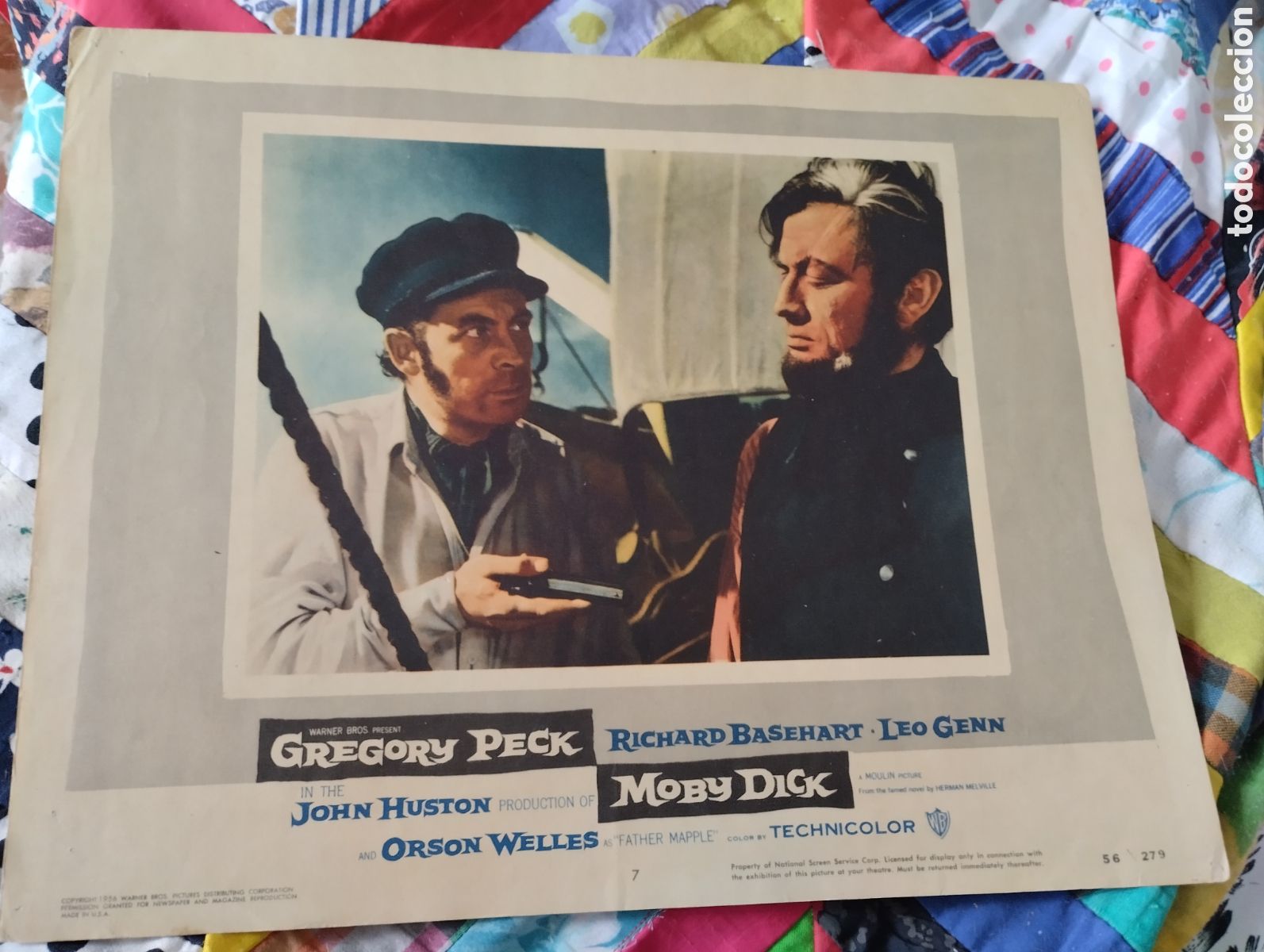 Cine: LOBBY CARDS AMERICANOS - MOBY DICK 1956