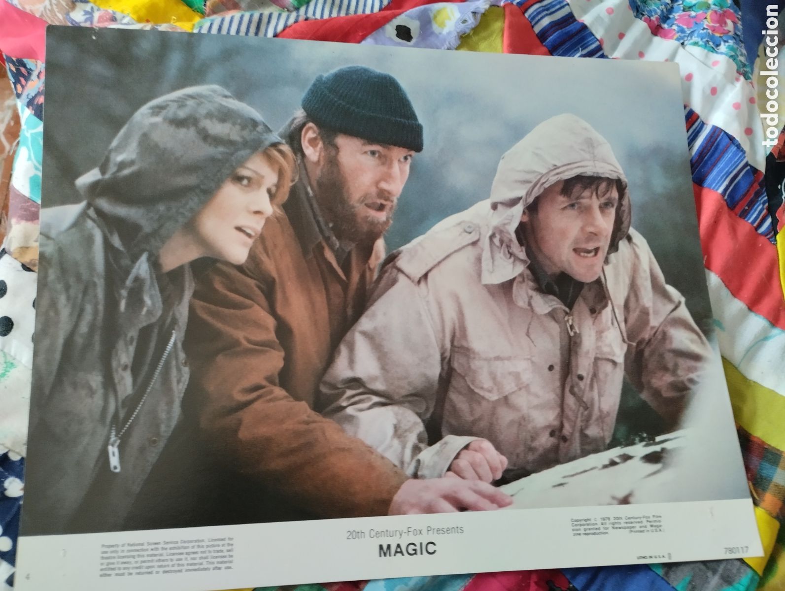 Cine: 2 LOBBY CARDS AMERICANOS - MAGIC 1978