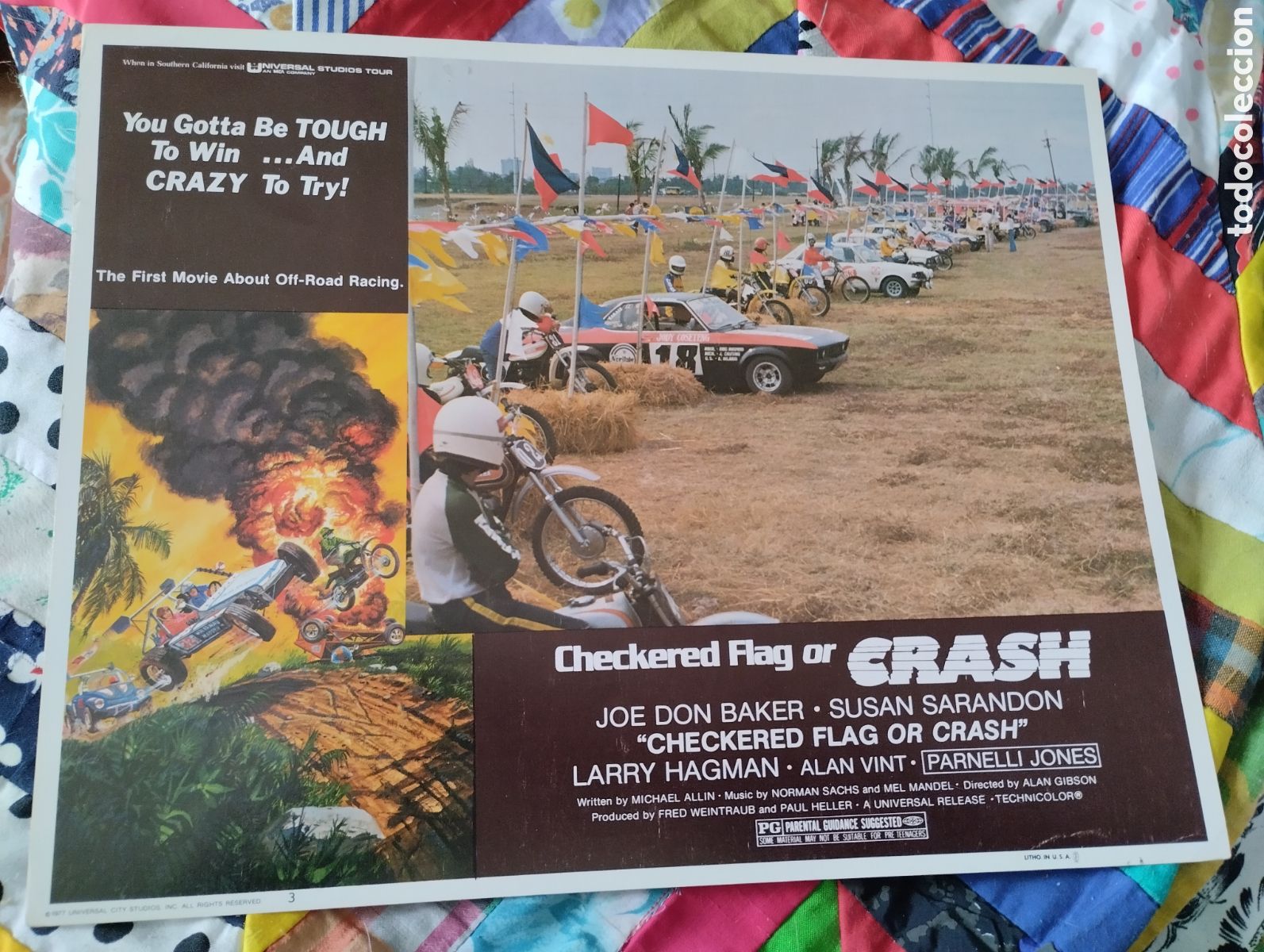 Cine: LOBBY CARD AMERICANO - CRASH 1977