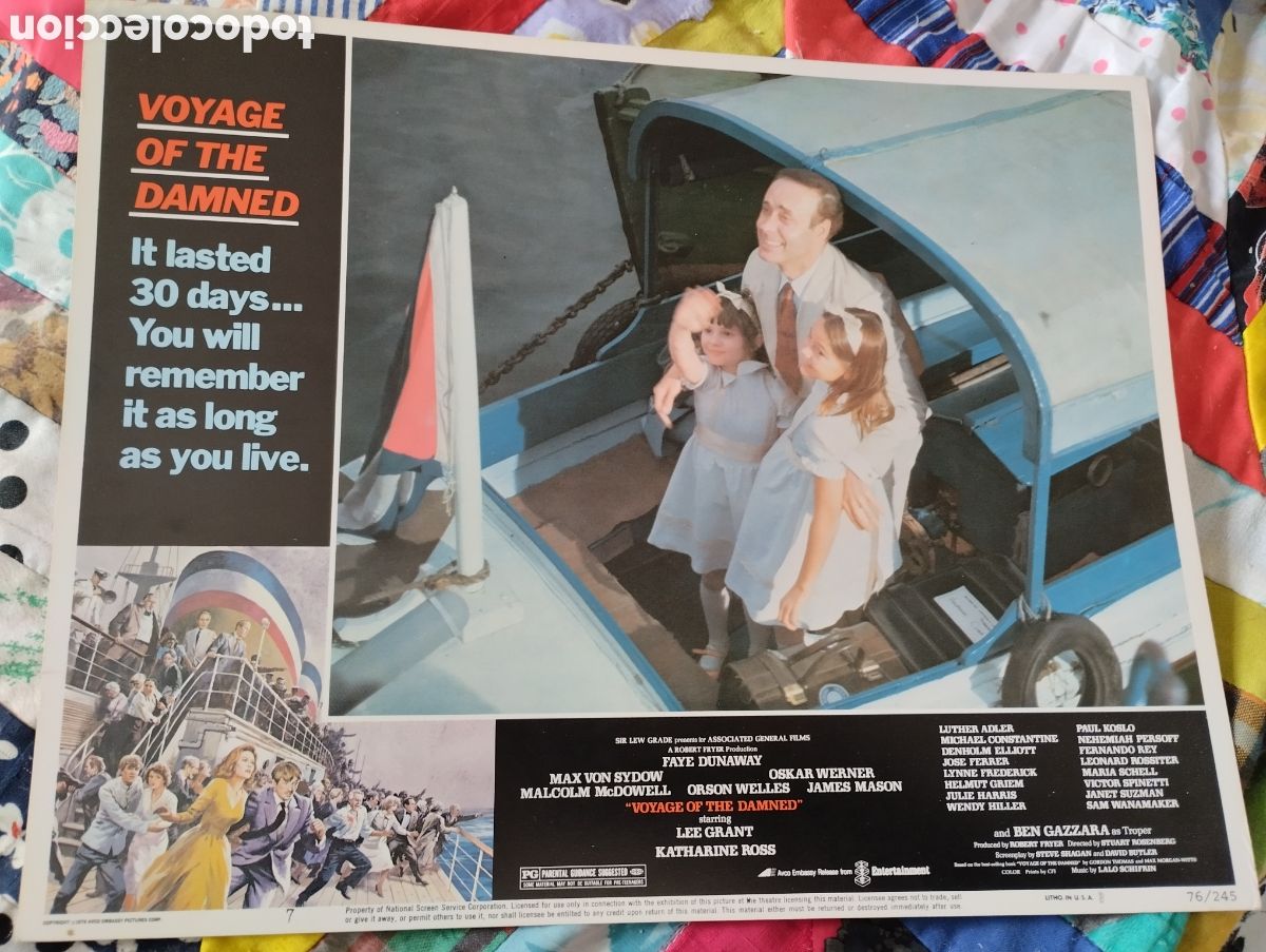 Cine: LOBBY CARD AMERICANO - EL VIAJE DE LOSALDITOS 1976