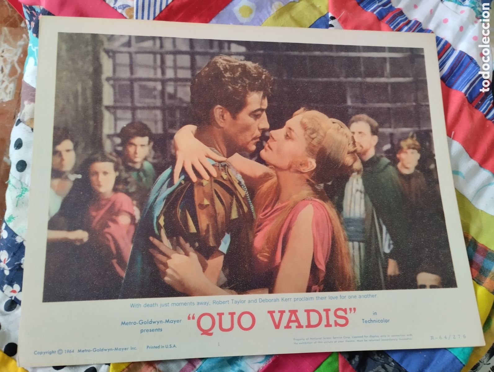 Cine: LOBBY CARD AMERICANO - QUO VADIS