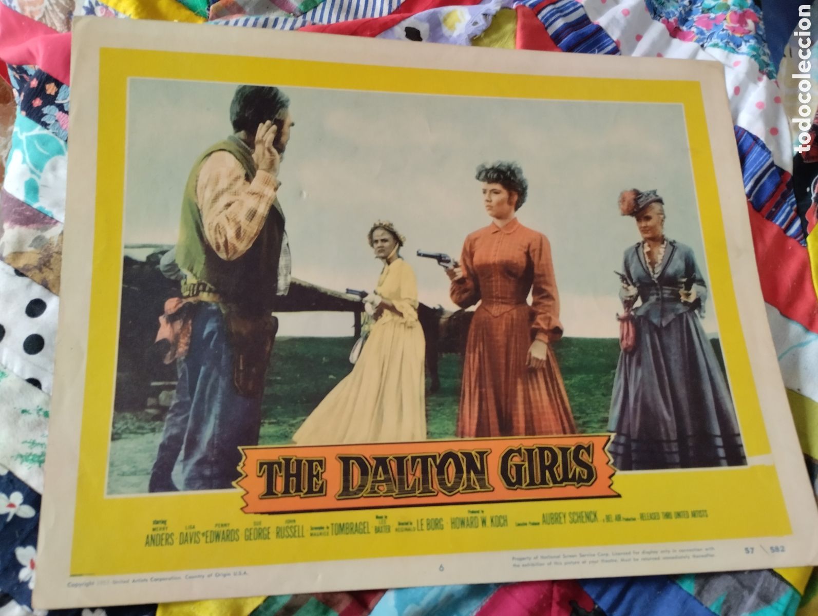 Cine: LOBBY CARD AMERICANO - ESCLAVAS DEL CRIMEN 1957