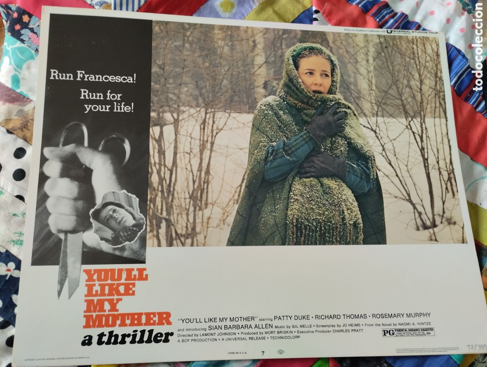 Cine: LOBBY CARD AMERICANO - PESADILLA EN LA NIEVE 1972