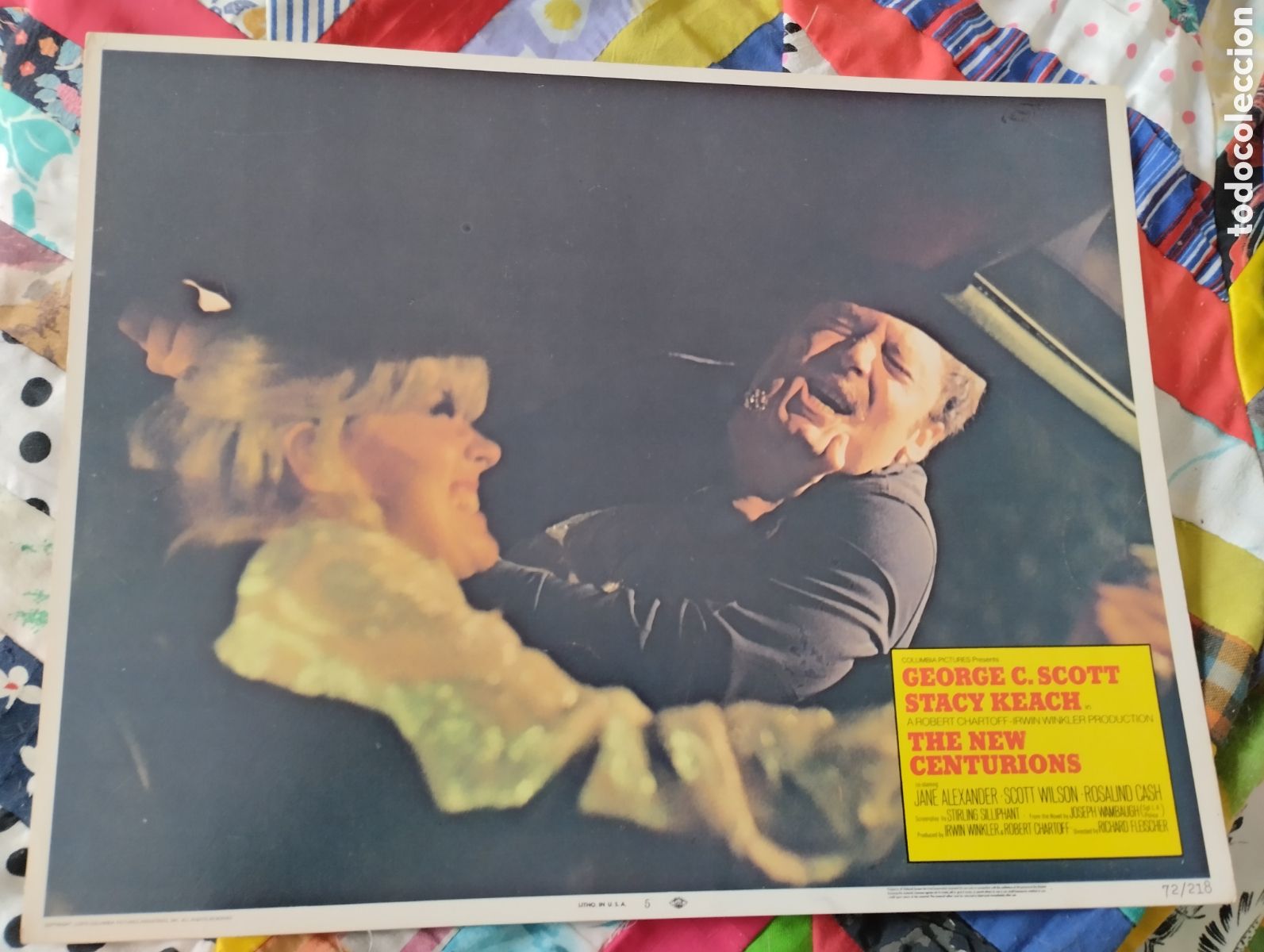 Cine: LOBBY CARD AMERICANO - LOS NUEVOS CENTURIONES 1972