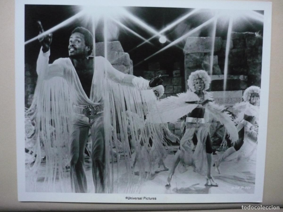 Cine: jesus christ superstar - foto original b/n - carl anderson - jesucristo superstar