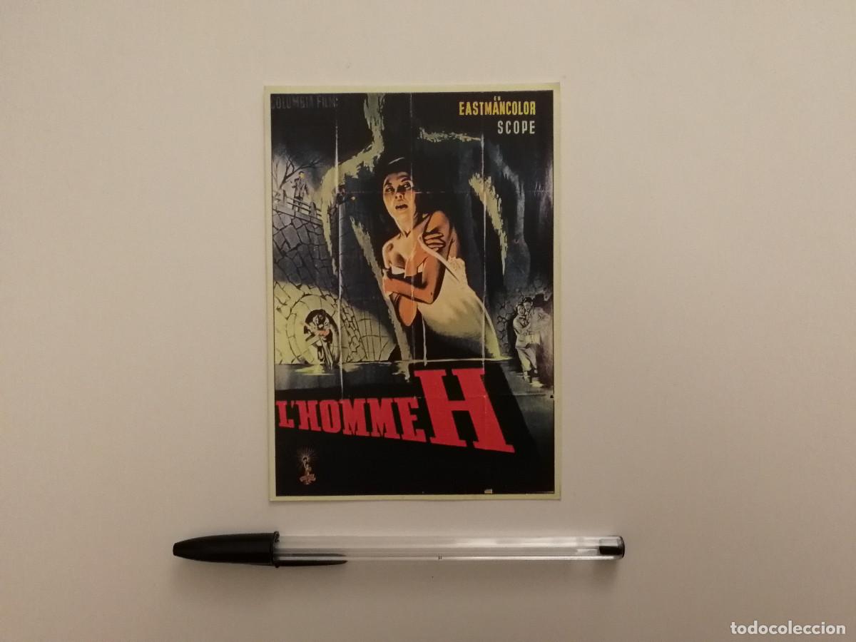 Cine: IMPRESO PAPEL -9*13- El Hombre H - CIENCIA FICCION TERROR - Ishir&ocirc; Honda