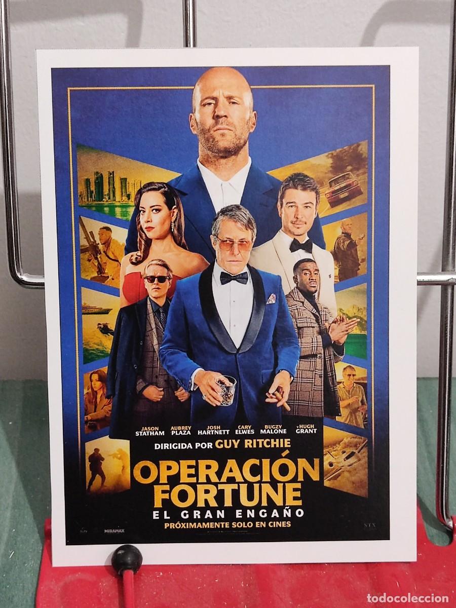 Kino: Operacion fortune El gran enga&ntilde;o . Ficha revista Accion cine