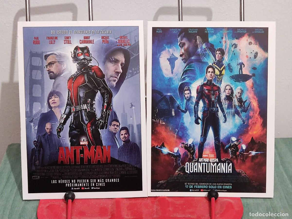 Cine: Ant-man y Ant man y la avispa Quantumania . 2 Fichas revista Accion cine
