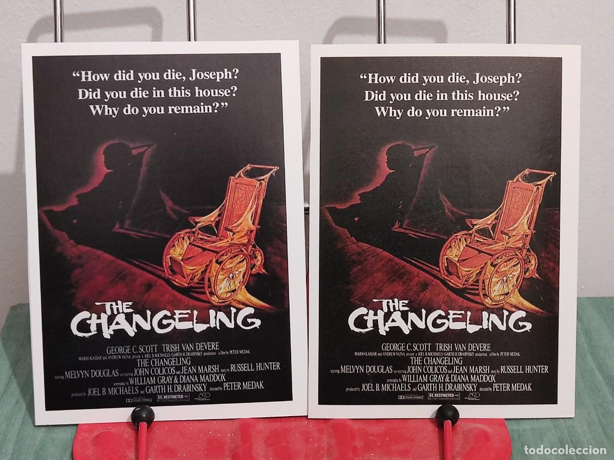 Cine: Al final de la escalera (The changeling) . 2 Fichas revista Accion cine - (Peter Medak, C. Scott