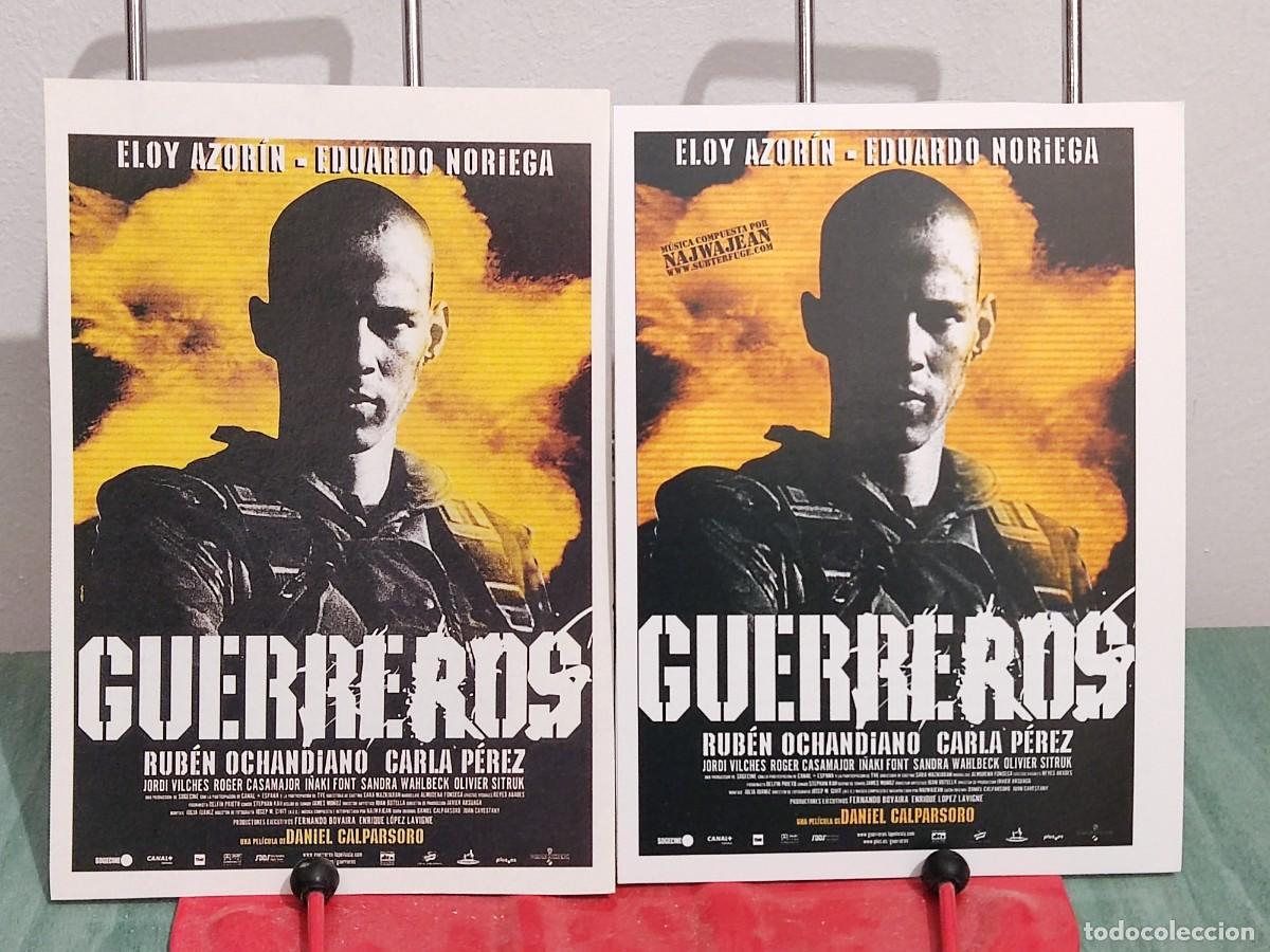 Cinema: Guerreros . 2 Fichas revista Accion
