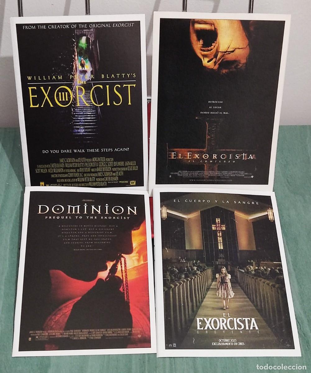 Cine: El exorcista 3, El comienzo (2004 y 2005), Creyente . 4 Fichas revista Accion cine