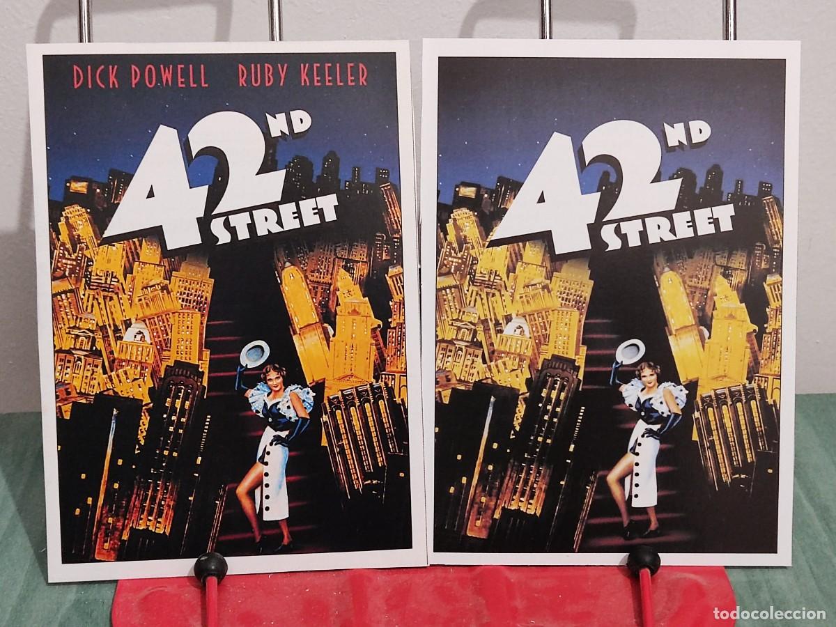Cinema: La calle 42 (42nd street) . 2 Fichas revista Accion cine