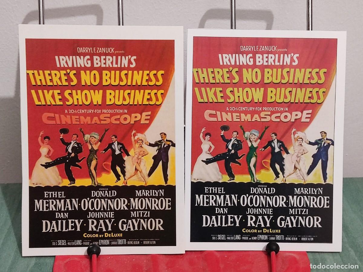 Kino: Luces de candilejas (There&acute;s no business like show business) . 2 Fichas revista Accion
