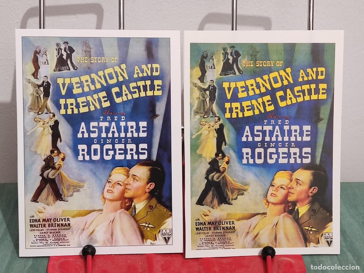 Cinema: La historia de Irene Casel (The story of Vernon and Irene Castle) . 2 Fichas revista Accion cine