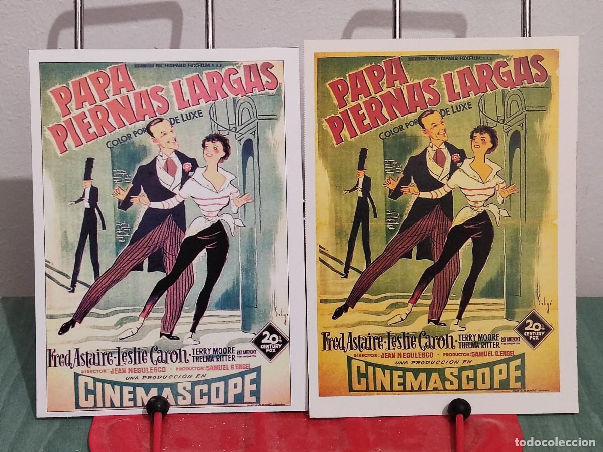 Cinema: Papa piernas largas . 2 Fichas revista Accion cine