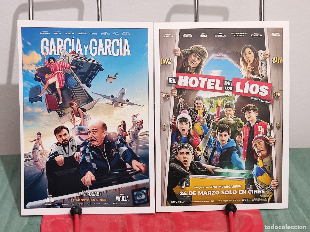 Kino: Garcia y Garcia Y El hotel de los lios (Garcia y Garcia 2) . 2 Fichas revista Accion cine