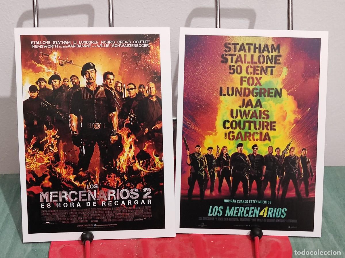 Cine: Los mercenarios 2 y 4 (Los mercen4rios) . Ficha revista Accion cine