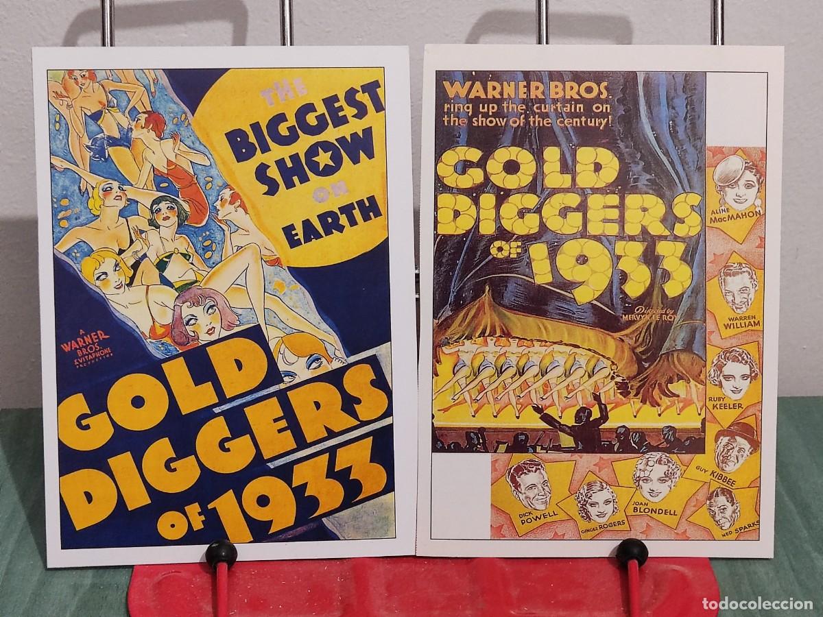 Kino: Vampiresas 1933 (Gold diggers of 1933) . 2 Fichas revista Accion