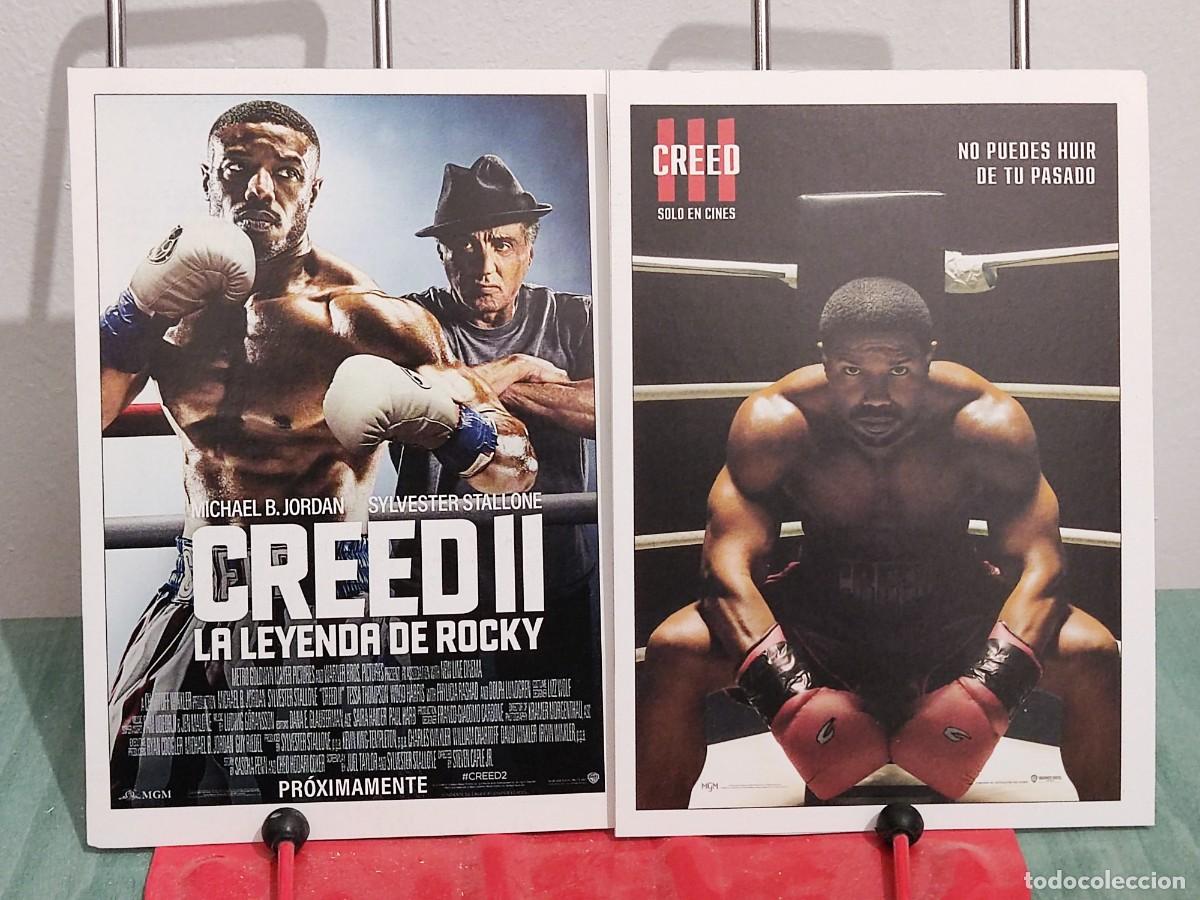 Cine: Creed 2 la leyenda de Rocky y Creed 3 . 2 Fichas revista Accion cine