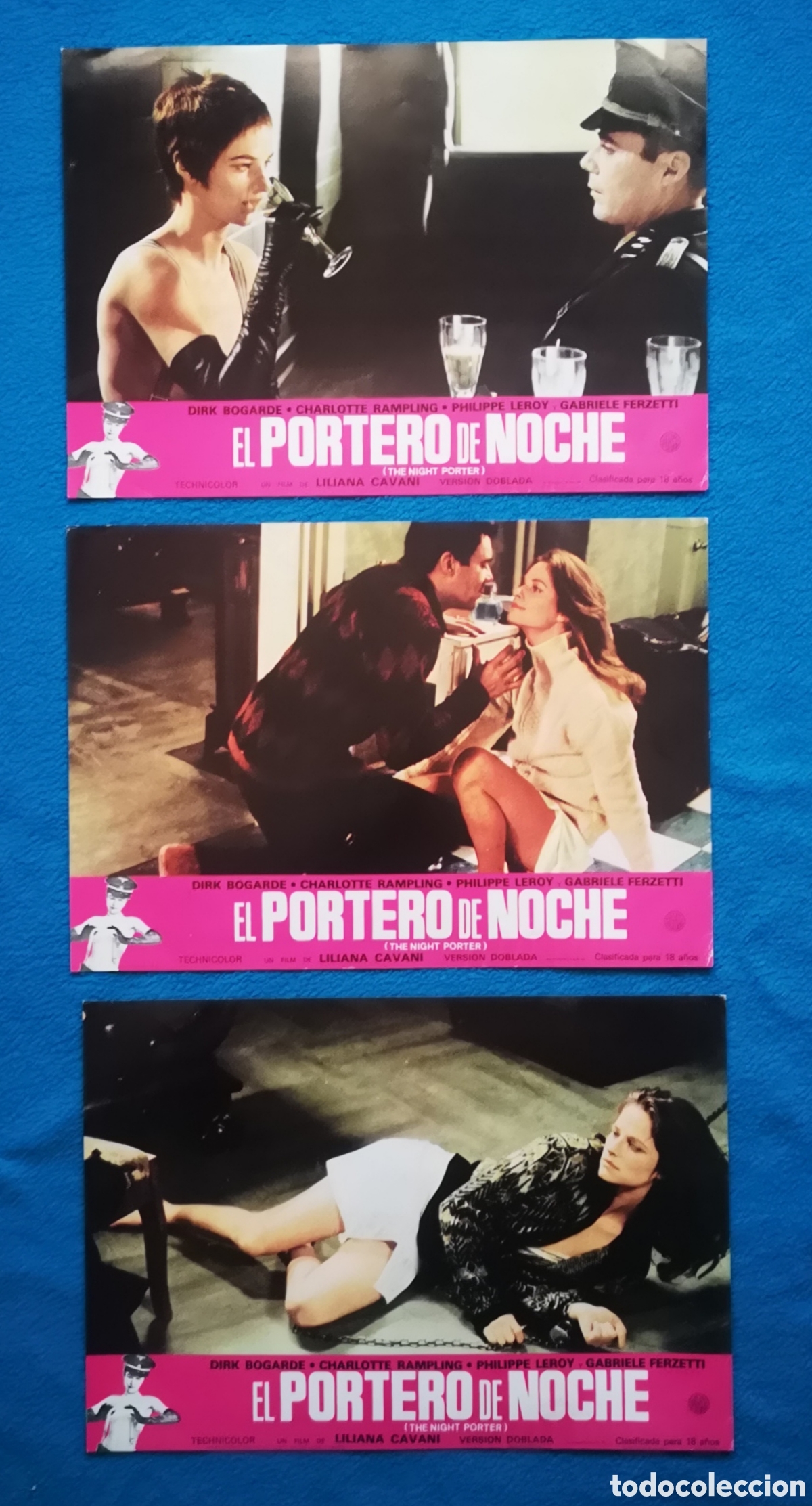Cine: EL PORTERO DE NOCHE - TRES FOTOCROMOS