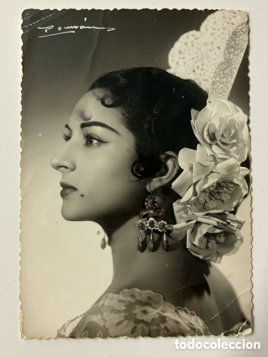 Cine: Foto original de Lola Flores foto Rom&aacute;n Barcelona M