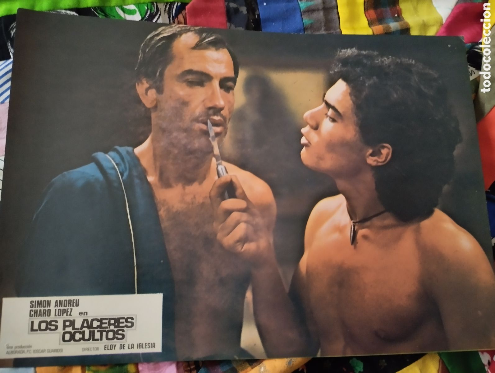 Cine: 12 FOTOCROMOS - LOS PLACERES OCULTOS - SET COMPLETO