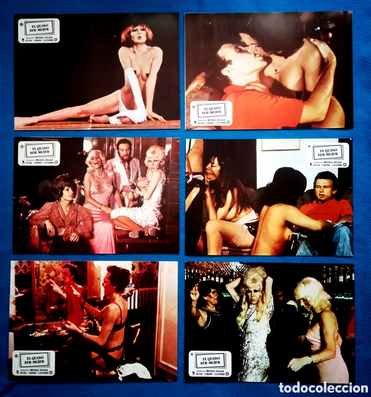 Cin&eacute;ma: &Eacute;L QUISO SER MUJER - 6 FOTOCROMOS