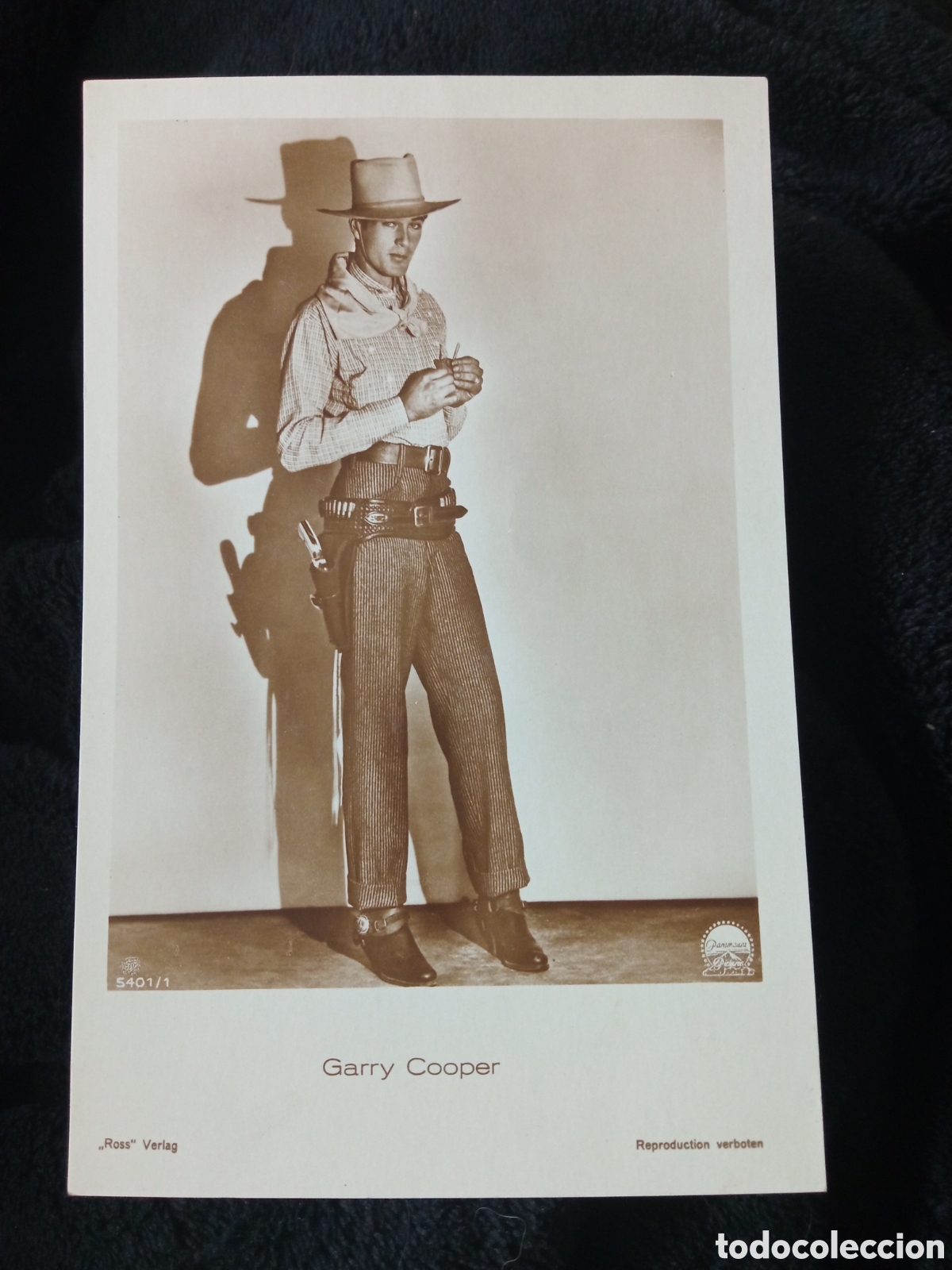 Cine: Antigua postal fotogr&aacute;fica de Garry Cooper