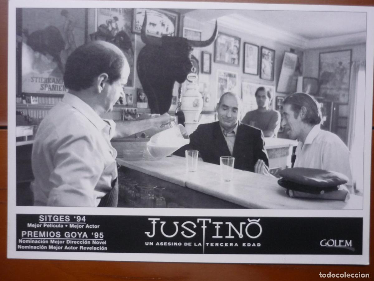 Cine: justino un asesino de la tercera edad - foto papel prensa saturnino garcia carlos lucas cine espa&ntilde;ol