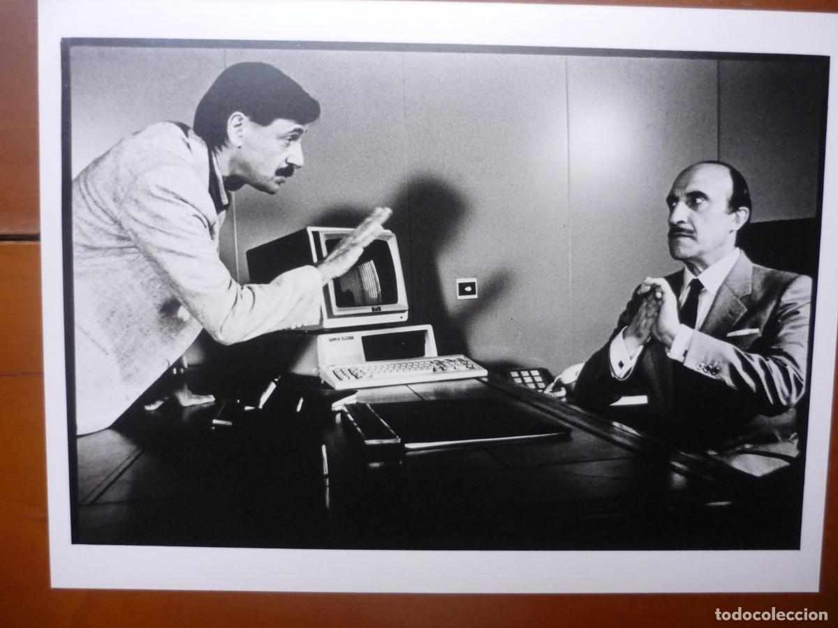 Cine: dos mejor que uno - foto original b/n - jose sazatornil carlos tena cine espa&ntilde;ol