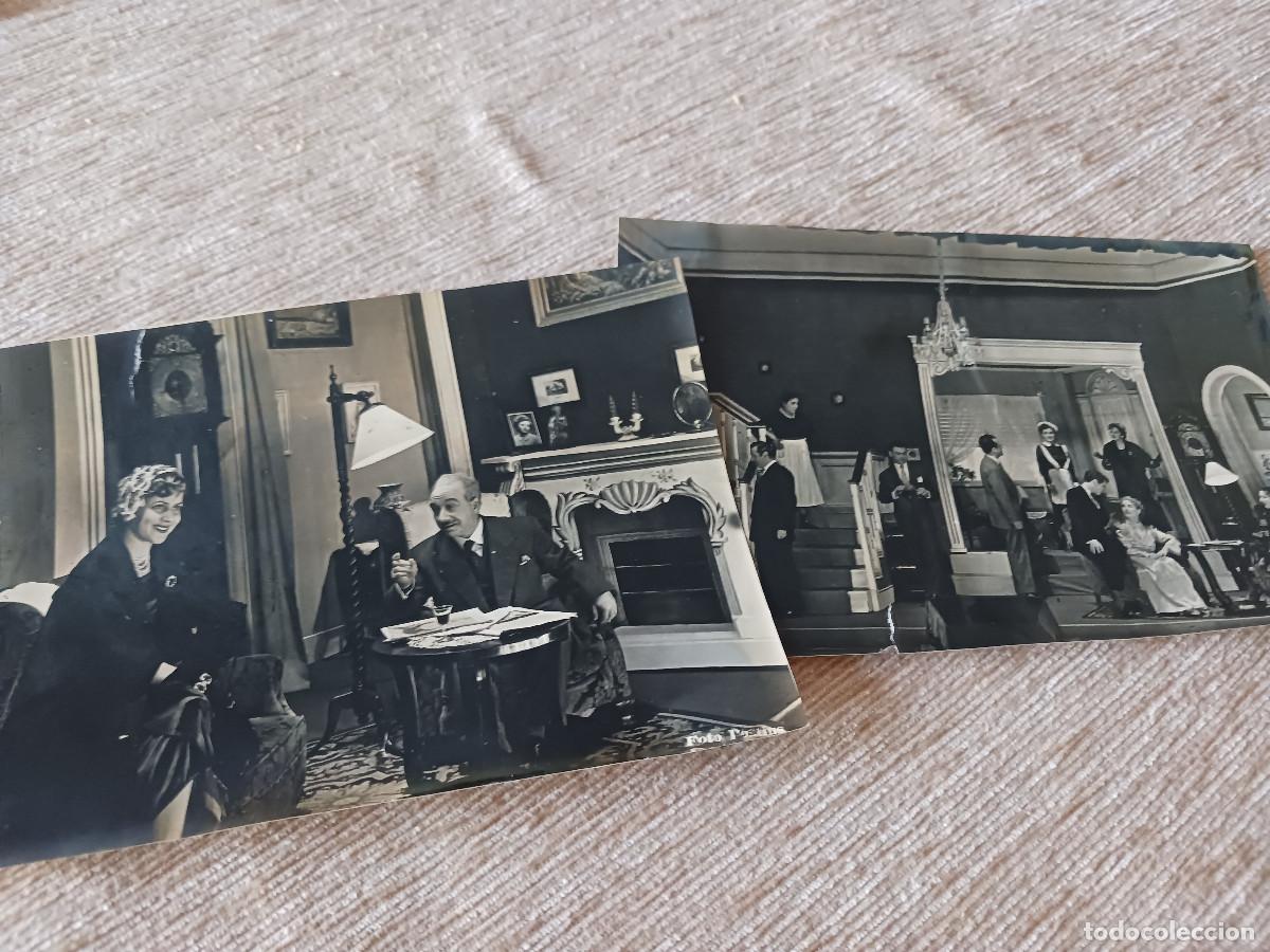 Cine: 2 fotografias de obra de teatro, una historia qualsevol, mercedes bruquetas....