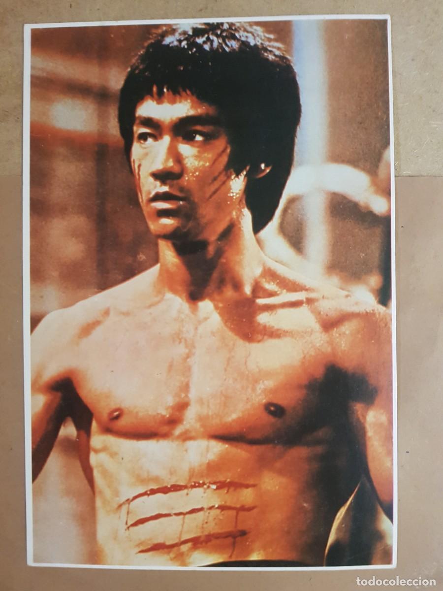 Cine: FOTO -2 BRUCE LEE - COLOR (MEDIANA) 18CMX27CM