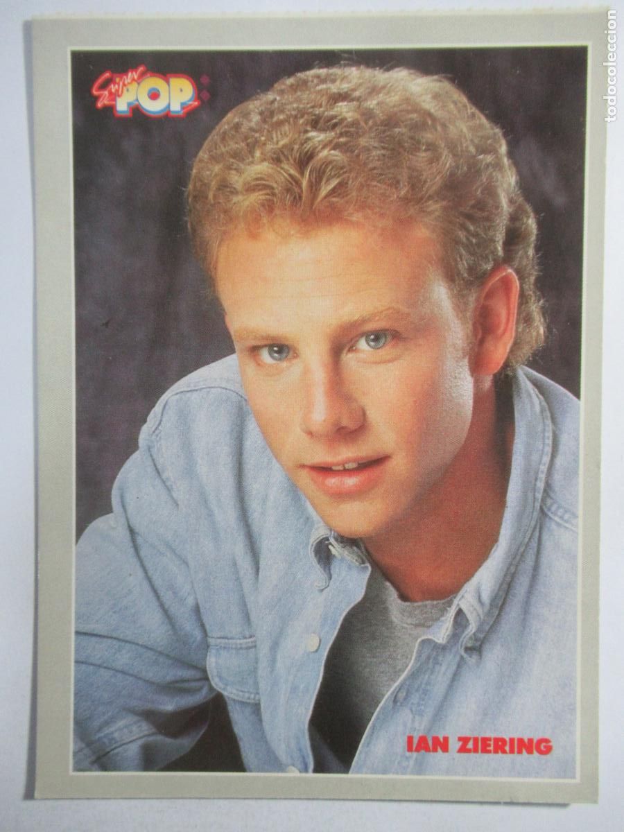 Cine: Postal Ian Ziering - Sensaci&oacute;n de Vivir - Super Pop