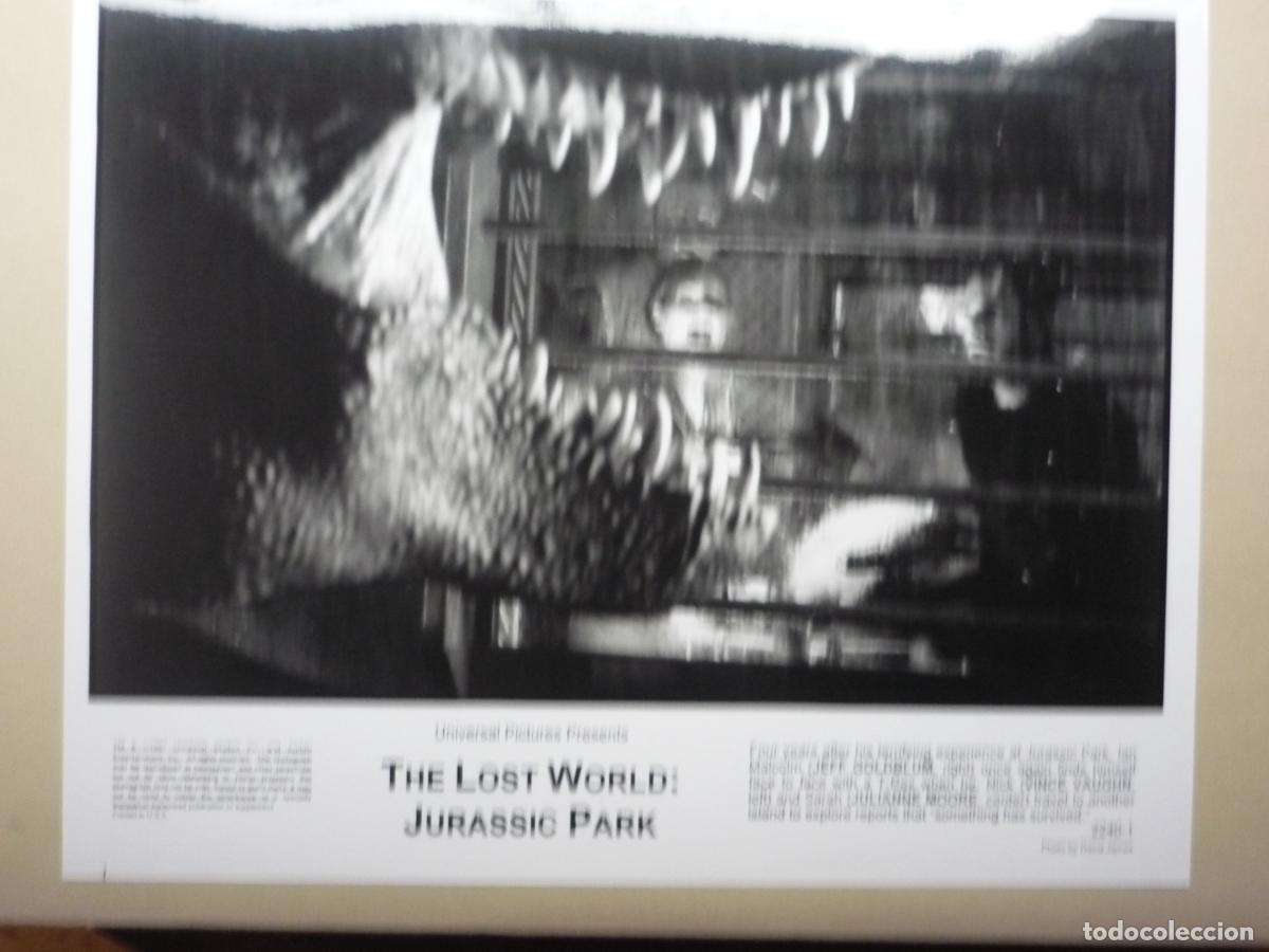 Cine: the lost world jurassic park - foto original b/n - jeff goldblum julianne moore steven spielberg