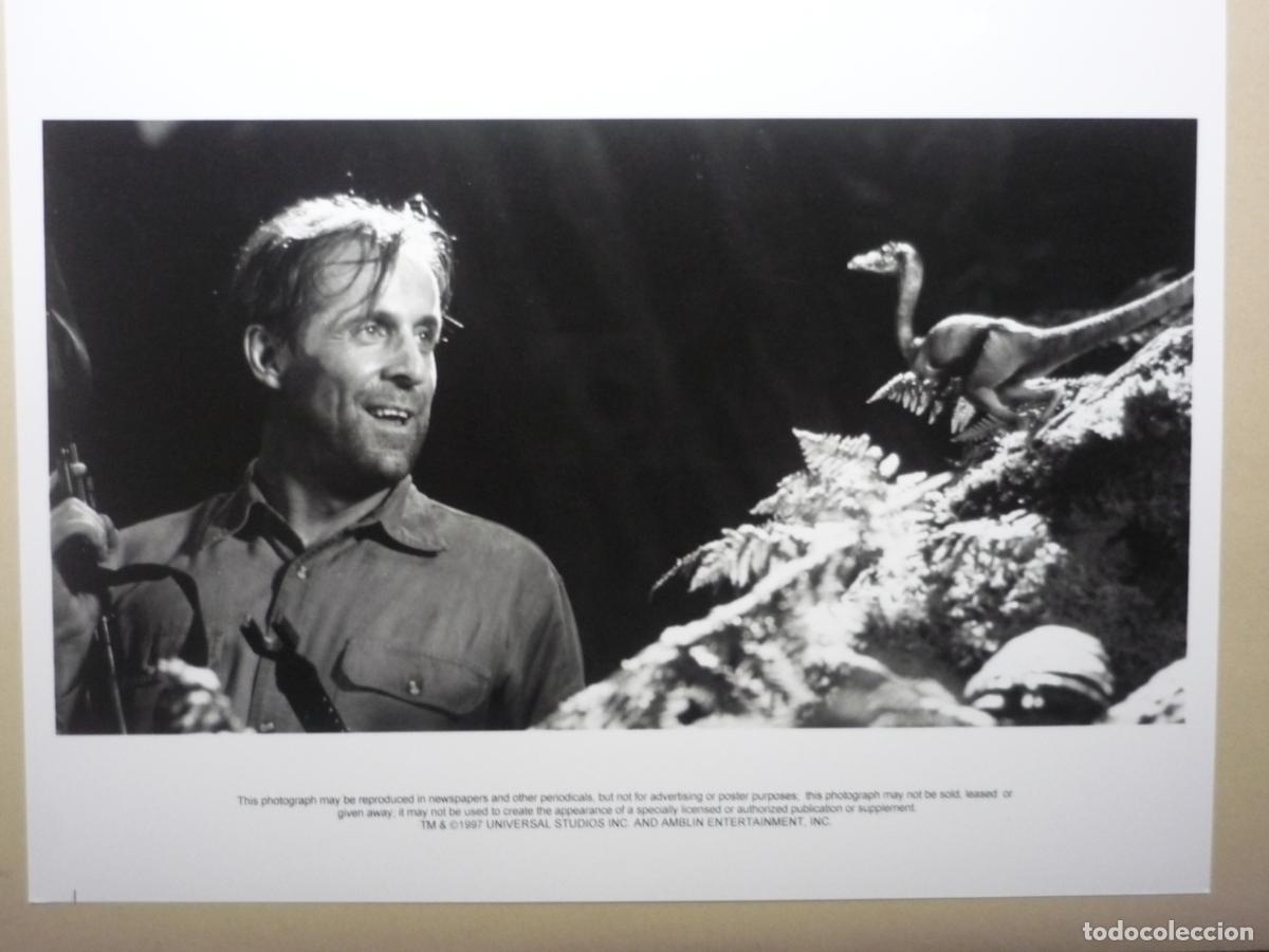Cine: the lost world jurassic park - foto original b/n - Peter Stormare - steven spielberg
