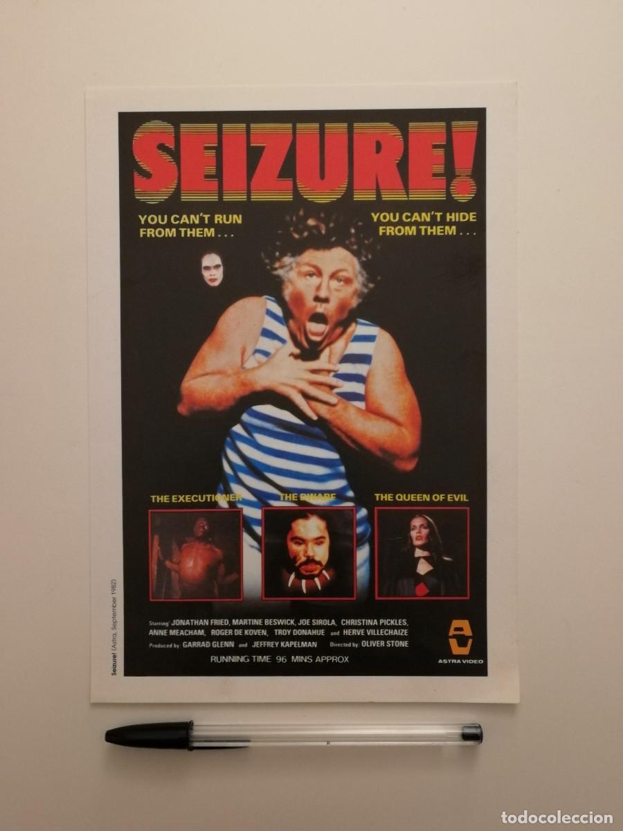 Cine: LAMINA ACARTONADA - Seizure De infarto - TERROR - Martine Beswick