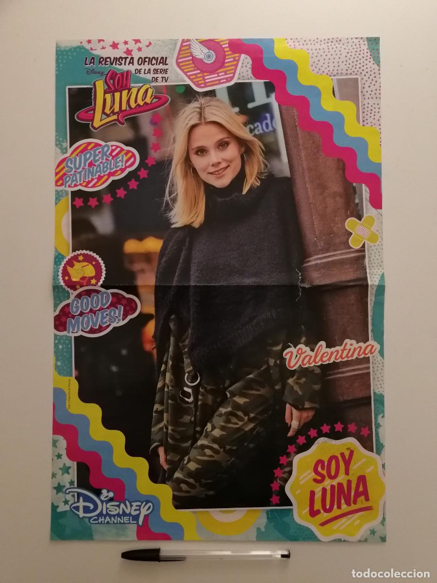 Cine: POSTER COLECCIONABLE -A3- Valentina Zenere - WALT DISNEY - SOY LUNA