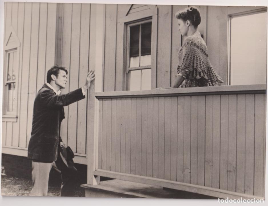 Cine: Duelo en el Barro. Fotocromo. Fotograf&iacute;a (18x24) de Don Murray 1959