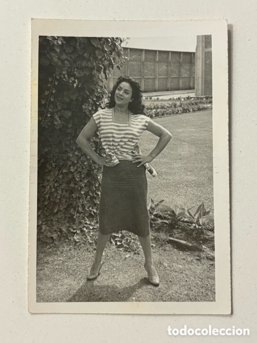 Cine: Foto original de Lola Flores en los estudios churubusco M