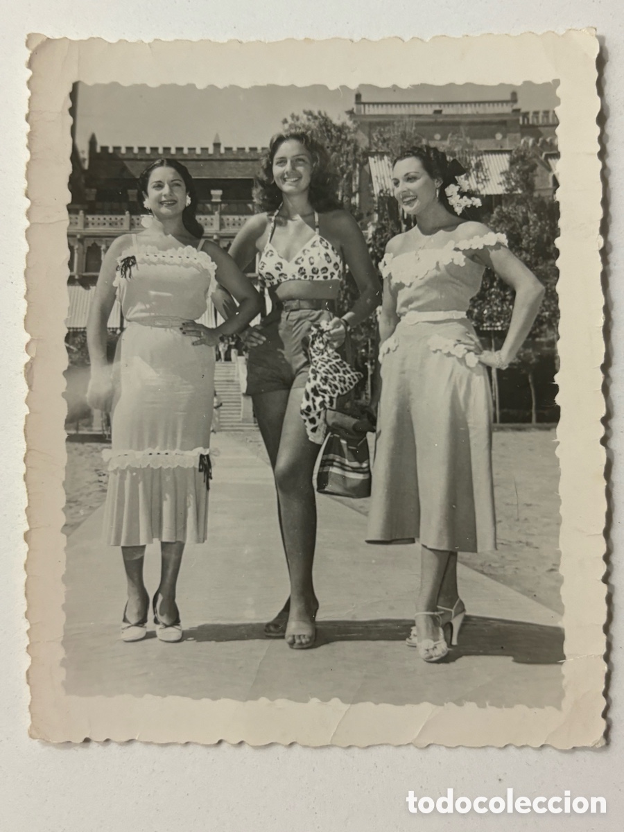 Cine: Foto original de Lola Flores y Paquita Rico M