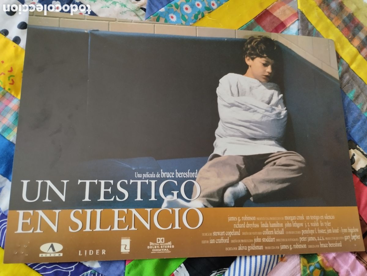 Cine: 7 FOTOCROMOS - UN TESTIGO EN SILENCIO