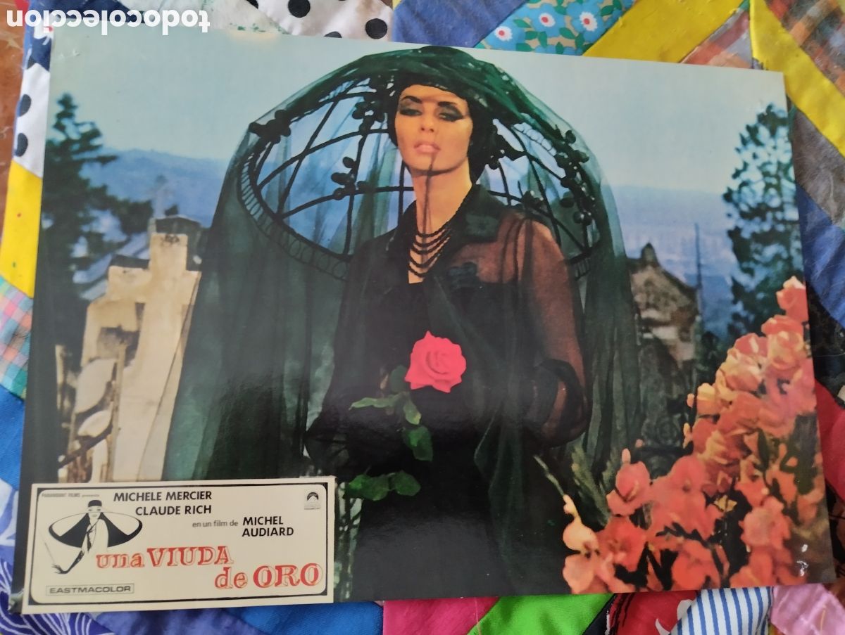 Cine: 5 FOTOCROMOS - UNA VIUDA DE ORO