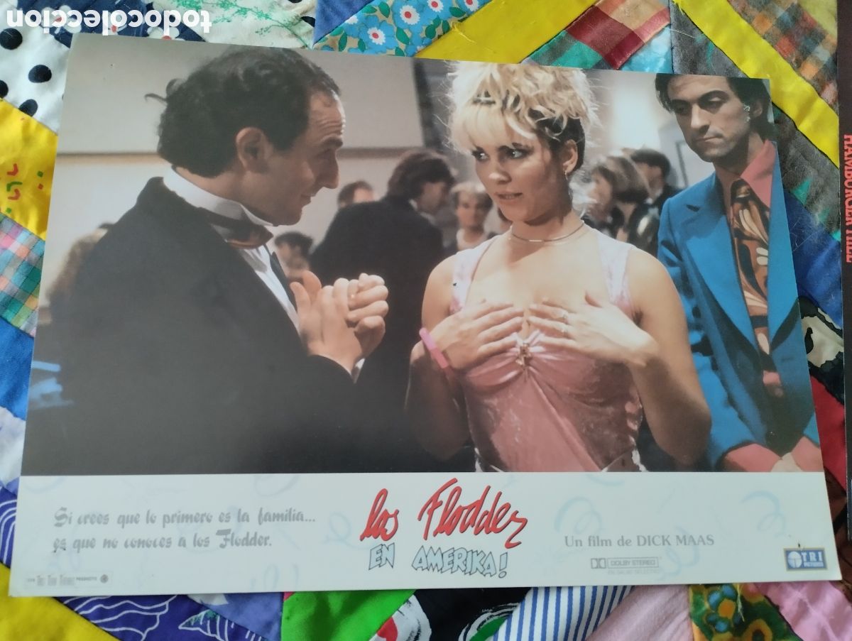 Cine: 3 FOTOCROMOS - LOS FLODDER EN AMERICA